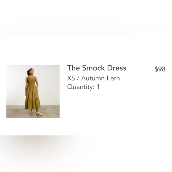 Everlane Smock peasant Dress - Picture 2 of 5